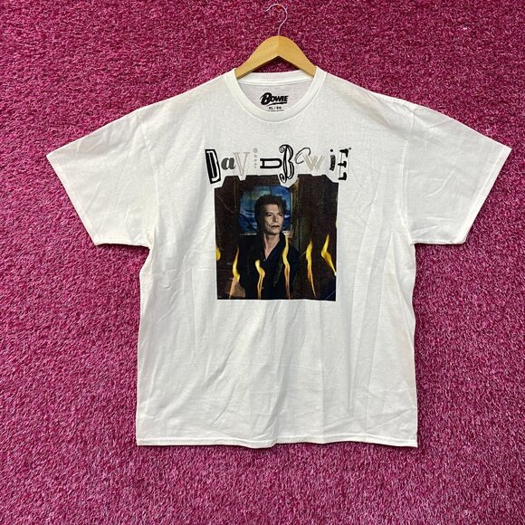 David Bowie Retro Graphic T-Shirt Size XL - Picture 1 of 4